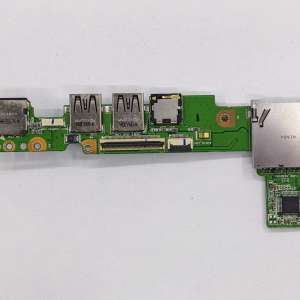 Asus EEEPC 1011PX bekapcsoló, LAN, USB, Audio, kártyaolvasó panel - 60-OA3DI01000 x