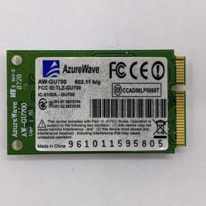 Clevo M66 wifi kártya – AzureWave AW-GU700; TLZ-GU700 1