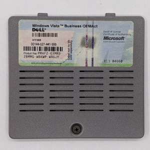 Dell Latitude D830 memória fedél – 0DF508 2