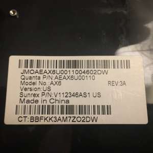 HP G62 angol billentyűzet gombok darabonként - 595199-001 3